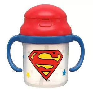 스케이터 양손잡이 230ml 유아동 캐릭터 머그컵 스트로 (슈퍼맨)
