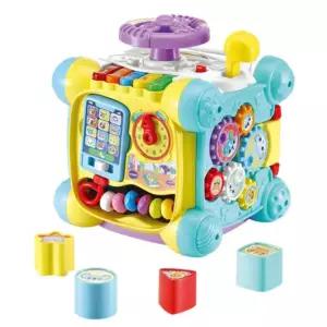 작동완구 멜로디장난감 (V557203) 큐브 6in1 유아작동안구 브이텍 에듀 멜로디완구 트위스트