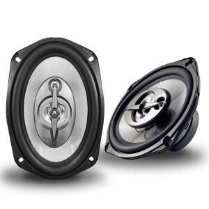 KORBROS 6x9 스피커 - 3방향 자동차 동축 300W 4옴 임피던스 인젝션 우퍼 및 전기동역학 트위터