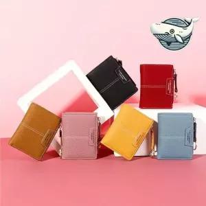 다양한 컬러 수납 고급 미니 지갑 포켓 카드 반지갑 여성반지갑 여자반지갑 학생반지갑