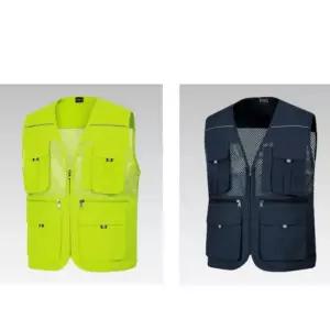 작업 작업조끼 작업복 조끼 망사 택배 주문 남자 여름 포켓 대량주문 단체 베스트 등산