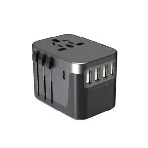 5포트 어댑터 해외여행 플러그 고속충전 용 USB 5.6A 멀티