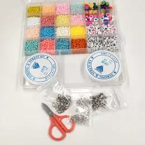 시드비즈 공예 키트 이니셜 팔찌 목걸이