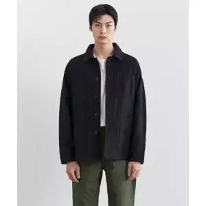 MUSINSA STANDARD 백 사틴 초어 재킷 [블랙] 384368