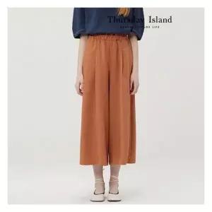 써스데이아일랜드Thursday Island 밴딩 와이드 팬츠T234MPT633W2383812