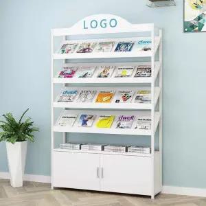 팜플렛 엽서 홍보물 거치대 전면책장 잡지 꽂이 책장