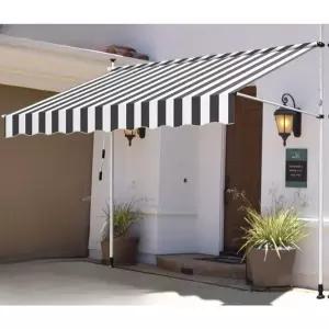 비 가림막 차양막 발코니 기둥식 스크린 농막 접이식 상가