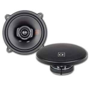 알파소닉 1쌍의 NS52 뉴런 시리즈 5.25인치쌍 최대 300와트 스피커당 150와트 PEI 돔 트위터 폴리프로필렌 콘 그릴 포함 2방향 풀레인지 차량 오디오 스피커