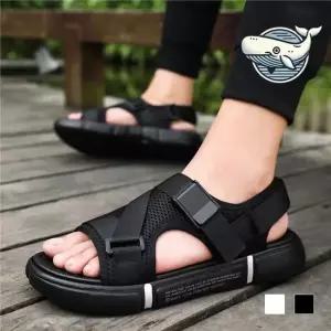 여름 남성 통기성 스포츠 샌들 편안한 피팅 남자샌들 남성샌들 스포츠샌들 남자슬리퍼