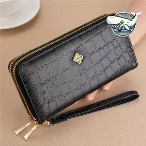 스타일리시 릴렉스 지퍼 지갑 고급스러운 수납 2단지퍼지갑 2단장지갑 엄마선물