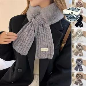 겨울 따뜻한 퍼 머플러 액세서리 퐁신한 목도리 스카프 니트목도리 남녀목도리