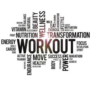 비닐 월 데칼 운동 웰니스 헬스장 피트니스 센터 스포츠 동기 부여 단어 스티커 벽화 대형 장식 (ig6249) 블랙