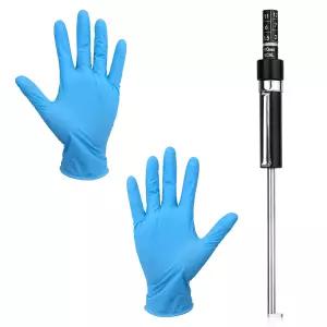 고스노르 자동차 브레이크 측정 도구 키트 5.31x0.27인치 패드 두께 게이지 스케일 테스터 포함 내부 외부