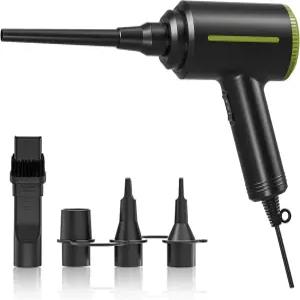 ATEngeus 전기 에어 더스터 - 2단 40000RPM 블로워 및 펌프 컴퓨터 키보드 먼지 머리카락에 재사용 가능