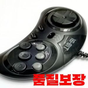 범용 핸들 게임 컨트롤러 SEGA 콘솔 PC MAC 메가 드라이브 액세서리 원격 제어용 클래식 유선 6 버튼