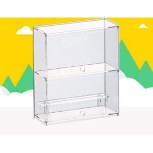 2단 아크릴 케이스 진열장 2층 박스 RC카 장식장 피규어 고화질의 전시 선반 단순함