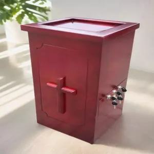 십자가 기부금 기독교 봉헌함 장례식 부의함 헌금함 교회