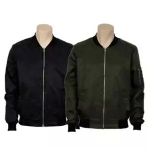 기본 오버핏 야상점퍼 블루종 롱점퍼 가을 봄버점퍼