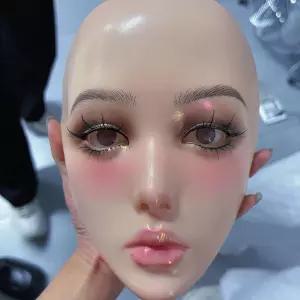 화장연습마네킹 메이크업 연습용 마네킹 실리콘 얼굴