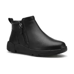 제옥스 비제바노 8VGRO14W1B 경량감 쿠션감 볼편안한 역성기모부츠 3.5CM P0034214992390850