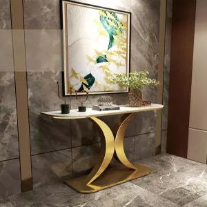 폭좁은 장식장 슬림 라운드 수납장 스트립 모던 심플 복도 테이블 입구