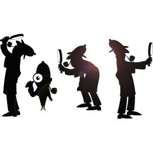 비닐 월 데칼 요원 탐정 셜록 홈즈 용 스티커 대형 장식 (896ig) (XL 40 in X 70)