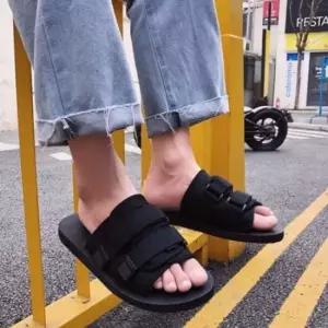 더블 찍찍이 슬리퍼 가벼운 남녀공용 스트랩 푹신한신발 좋은쿠션감 사무실신발 학생신발