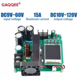 900W 15A 부스트 컨버터 DC-DC 9V  60V  10V-120V LCD 디스플레이 제어 스텝 업 모듈 고정밀 전압 변압기
