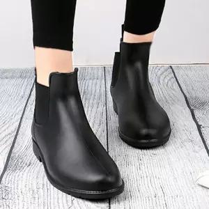 패션 철 장화 장마 워커 우먼 여성 양말 앵클 스니커즈 슈즈 [m777D56]