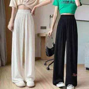 여성 플리츠 쿨링 주름 냉감 시원한 롱팬츠 바지jkl639