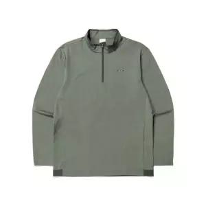 매장정품 아이더 EIDER ESSENTIAL (에센셜) 라이트 긴팔짚업 티셔츠_Forest khaki DMP24205JW 689895