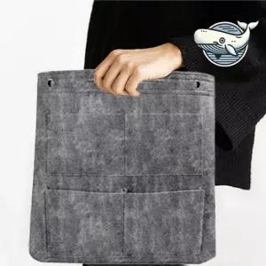 세련된 다용도 수납 가방 그레이 핸드폰 화장품 스마트폰파우치 천파우치 가방속가방