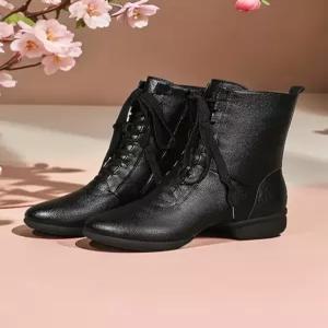 라인 댄스 부츠 줌바 무용 사교 신발 탑드림