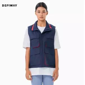 퍼블릭 조끼 오피스 야외 사무실 망사형 단체 근무 DEFIWAY  [mWFGEQGI]