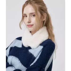 매장정품 LOUIS QUATORZE 루이까또즈 SCARF 세레나데 퍼 머플러 2EMF067 1446904