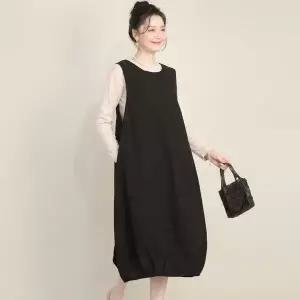 [NS홈쇼핑][애비뉴투지] 순면 벌룬 조끼 원피스[35856296]