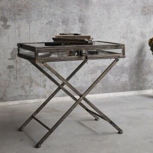 빈티지 악세사리장 드레스룸 시계 유리 디바이더