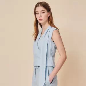 매장정품 JIGOTT 지고트 여성 페일 터치 머플러 블라우스 JS4A0BLP11 1488248