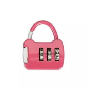 미니자물쇠 사물함 안전 걸이 비밀번호자물쇠 핑크 자물쇠
