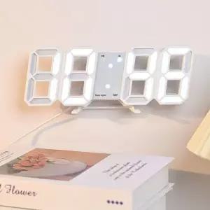 LED 3D 입체 디스플레이 대형 숫자 탁상 시계