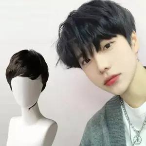 가발망 일체형 가발 통 자연스러운 남자용