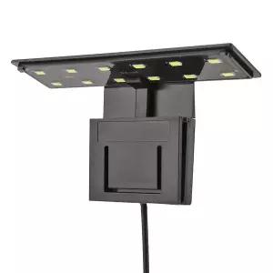 메탈라이트 어항조명 수초용 슈퍼 슬림 LED 방수 수족관 램프 어항 수생 식물 성장 클립 온 조명 5W