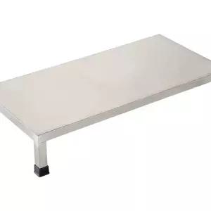 스텐 낮은 받침대 사각 다용도 바닥선반 바닥 무타공 발받침