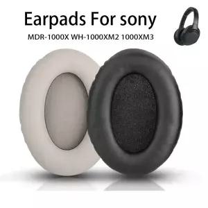 호환  MDR-1000X WH-1000XM3 1000XM2 헤드폰 귀마개 이어폰 슬리브 헤드셋용 교체용 이어패드