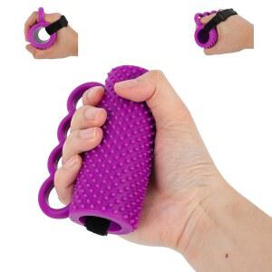 손 그립 강화기 손가락 운동선수가 공을 짜서 약한 강화 장치 노인 음악가 운동선수 근육 트레이너 마사지