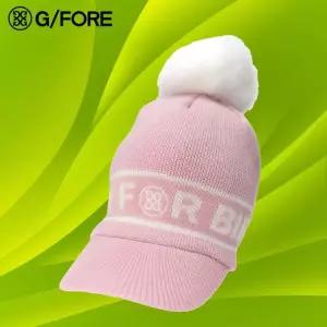 지포어 여성 폼폼 울 니트 캡 골프모자 방한 073215845