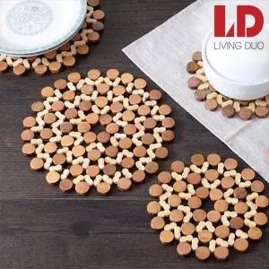 대나무 소 받침대 가능 깔끔한 거치대 다용도 사용