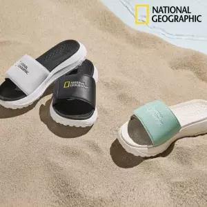 매장정품 NATIONALGEOGRAPHIC 내셔널지오그래픽 공용 슬리퍼 픽셀 슬라이드 N232USD021 1506029