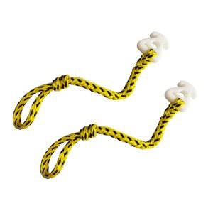 2PCS 보트 견인 가능한 튜브 로프 퀵 커넥터, 커넥터용 로프, 수상 스키용 워터 타기, 시두와 웨이크 보드, 웨이버너