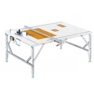 접이식 목공 조기대 톱다이 경량 원형 소형 레일 원형톱 절단기